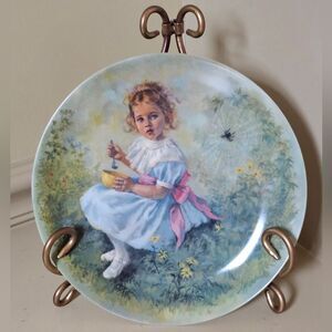 Vintage Little Miss Muffet Decorative Plate | John McClelland